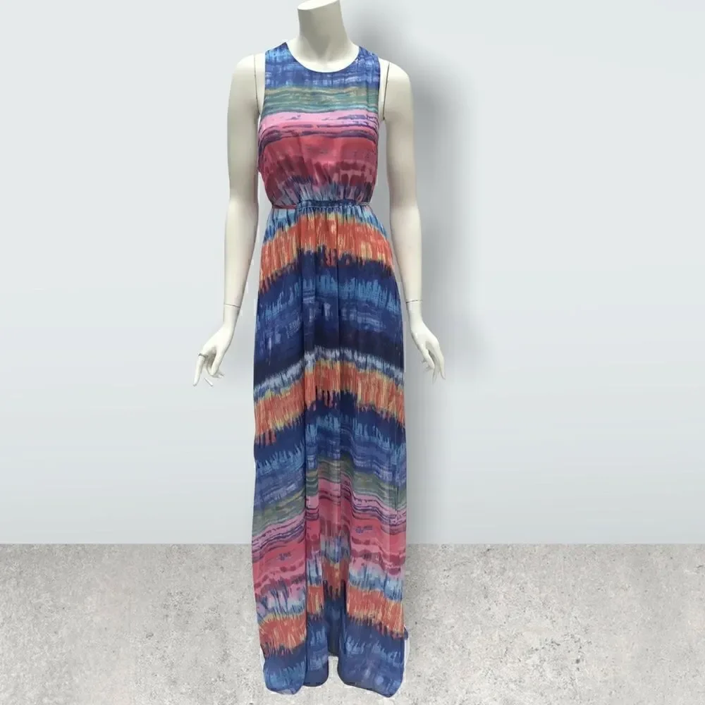 Betsey Johnson Multicolor Maxi Dress - Picture 1 of 3